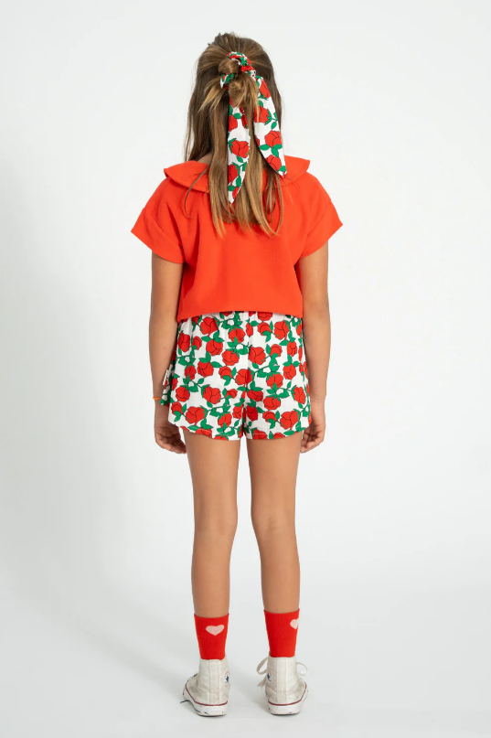 Piupiuchick | T-shirt Peter pan Amour red