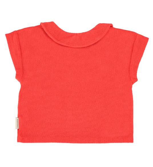 Piupiuchick | T-shirt Peter pan Amour red