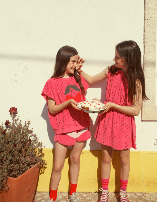 Piupiuchick | Jurk hearts pink
