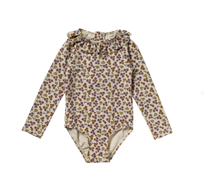 Salted Stories | Badpak Sparkly Flower Bombay Brown