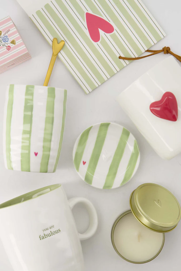Zusss | Koffiemok streep hartje