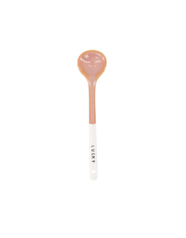 Zusss | Lepeltje keramiek lucky roze