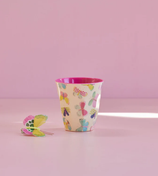 Rice | Mok melamine Crème Butterfly Print