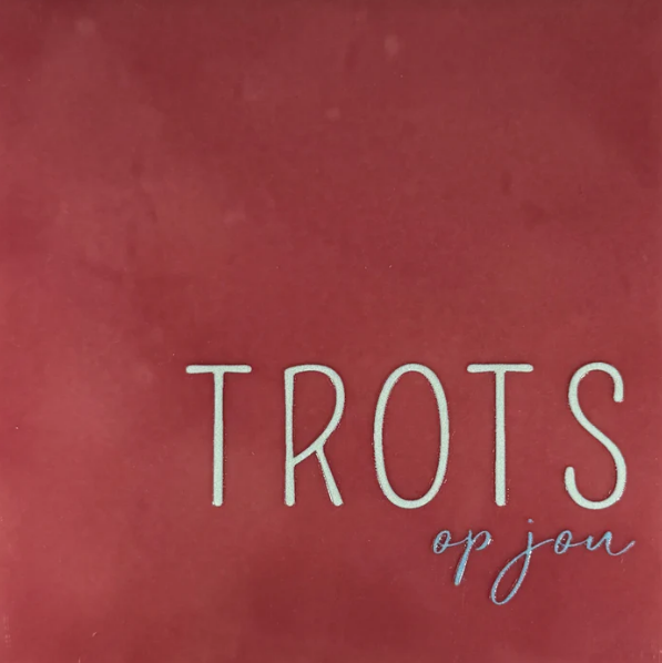 Yett | Tegeltje trots op jou roze