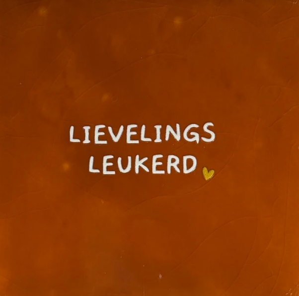 Yett | Tegeltje lievelingsleukerd terra