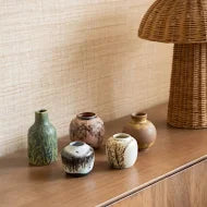 HK Living | 70's servies vaasjes Pursuit set van 5