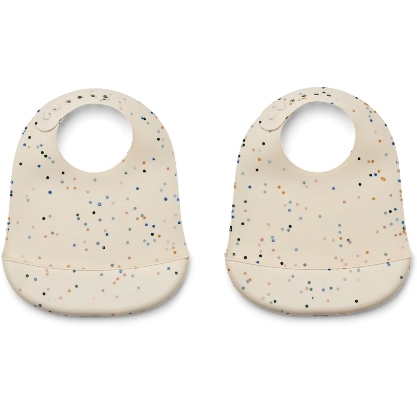 Liewood | Slabber tilda dots sea shell -2st