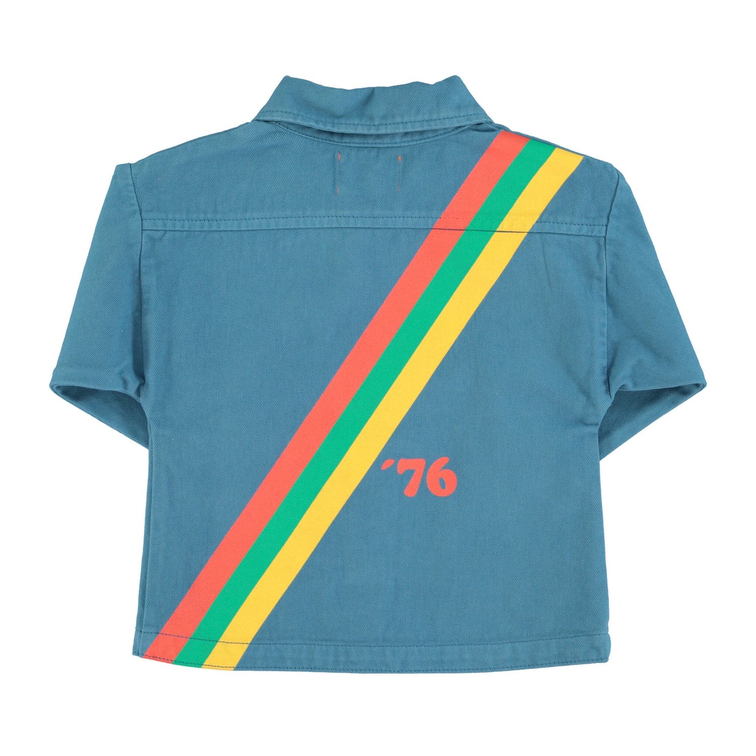 Piupiuchick | Jas blue multicolor stripes