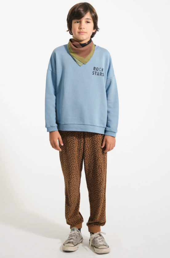 Piupiuchick | Sweater Rock stars blue