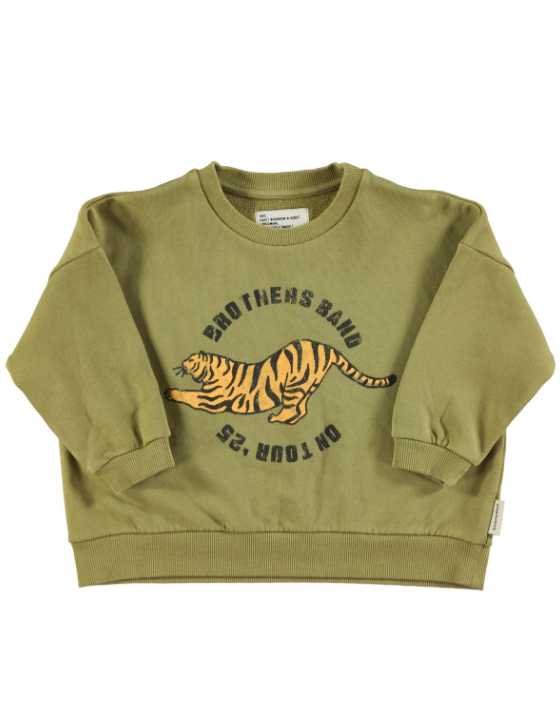 Piupiuchick | Sweater tiger olive green