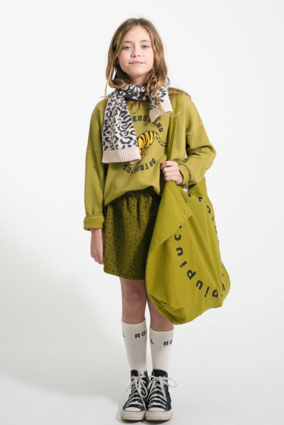 Piupiuchick | Sweater tiger olive green