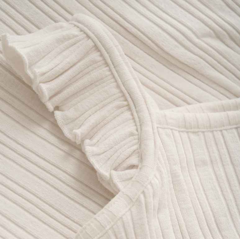Daily7 | Top singlet ruffle cloud