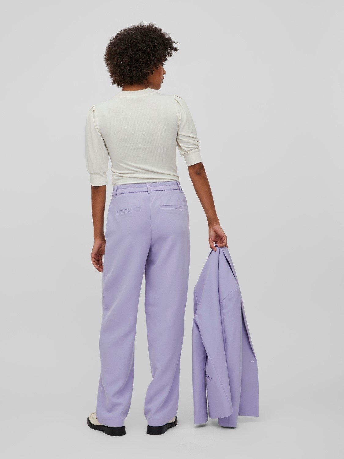 Vila | Broek kamma sweet lavender