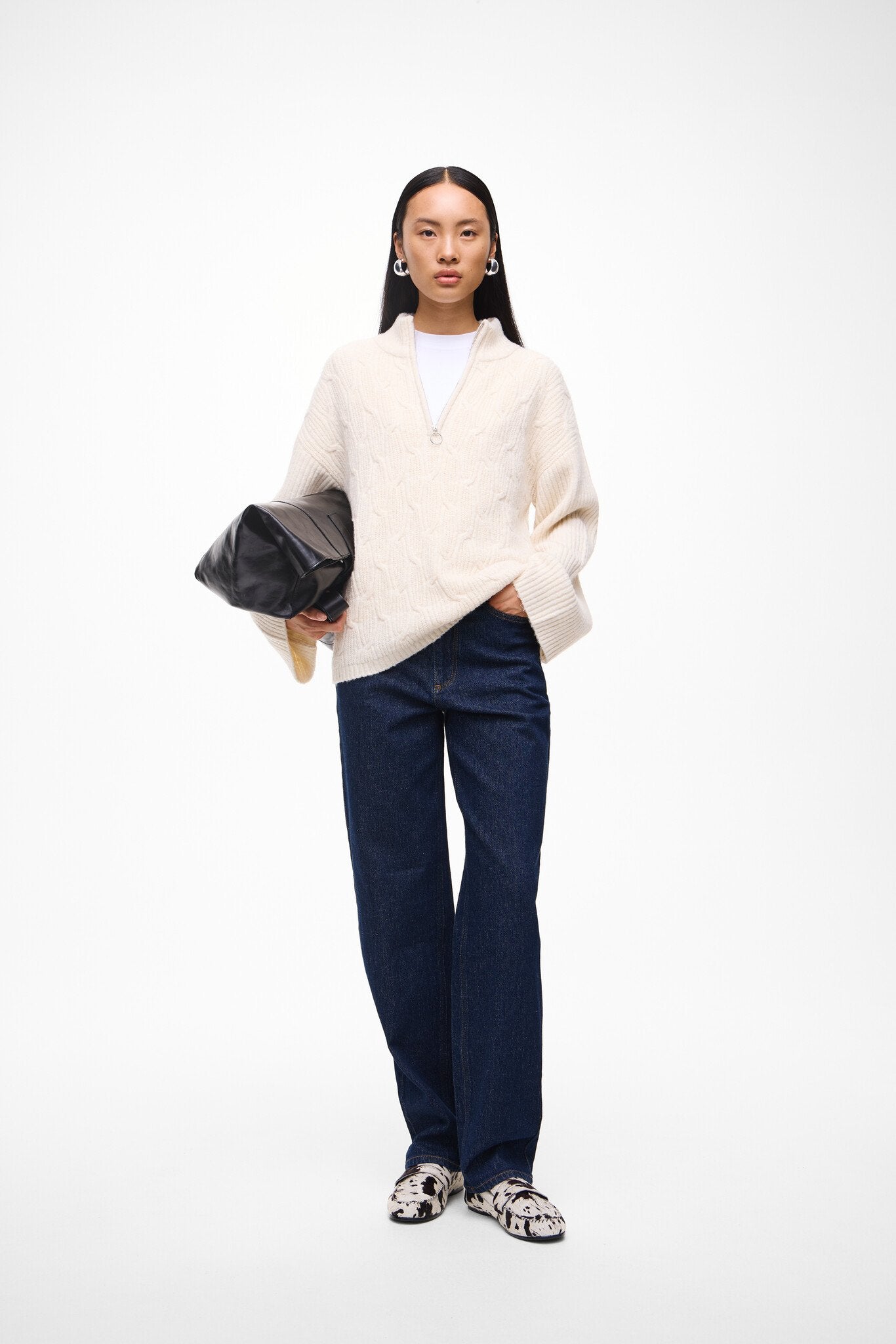 Vila | Jeans Kelly straight dark blue denim NOOS