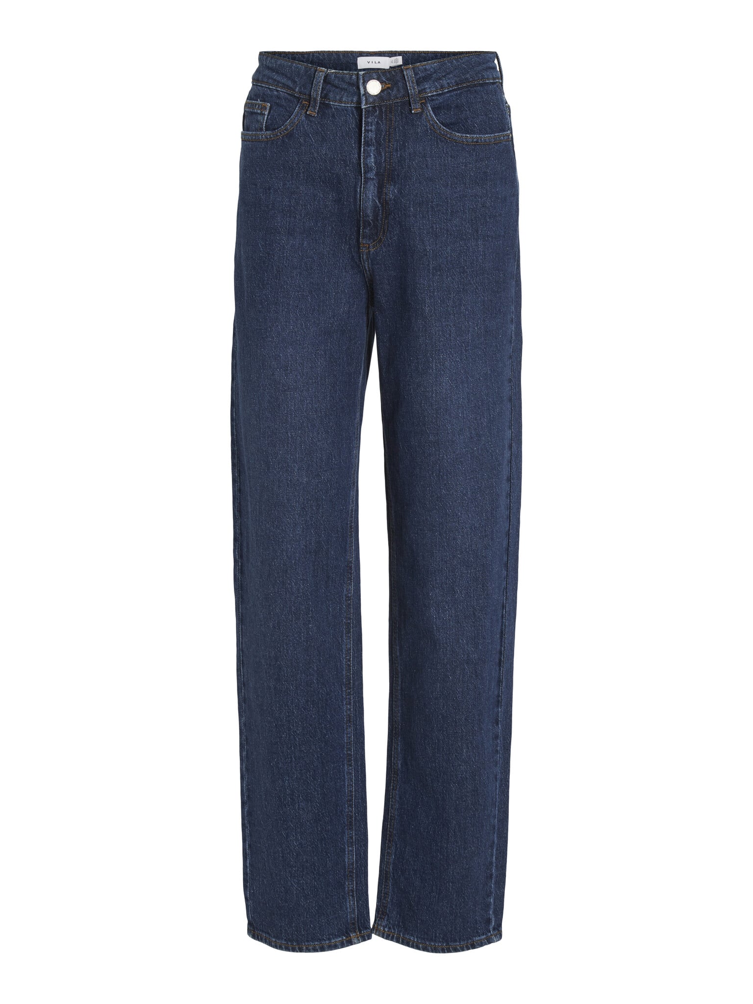 Vila | Jeans Kelly straight dark blue denim NOOS