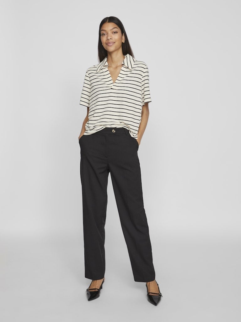 Vila | Top Alo birck/black