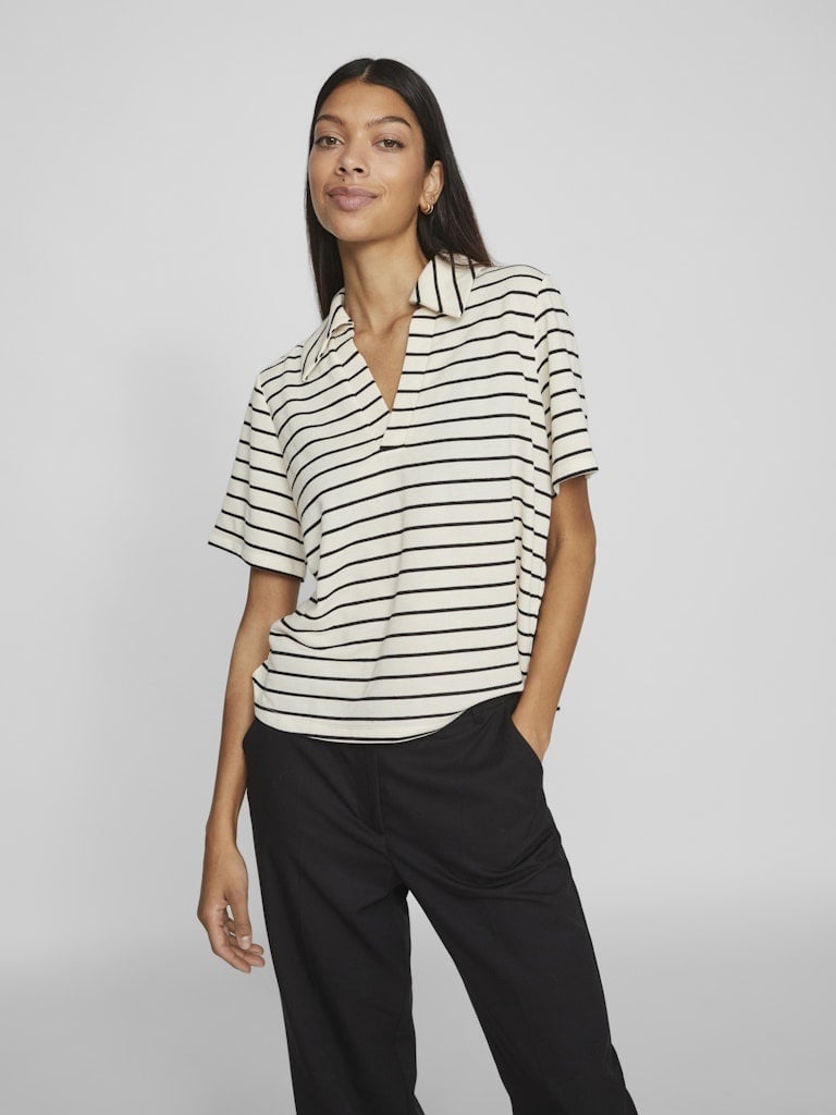 Vila | Top Alo birck/black