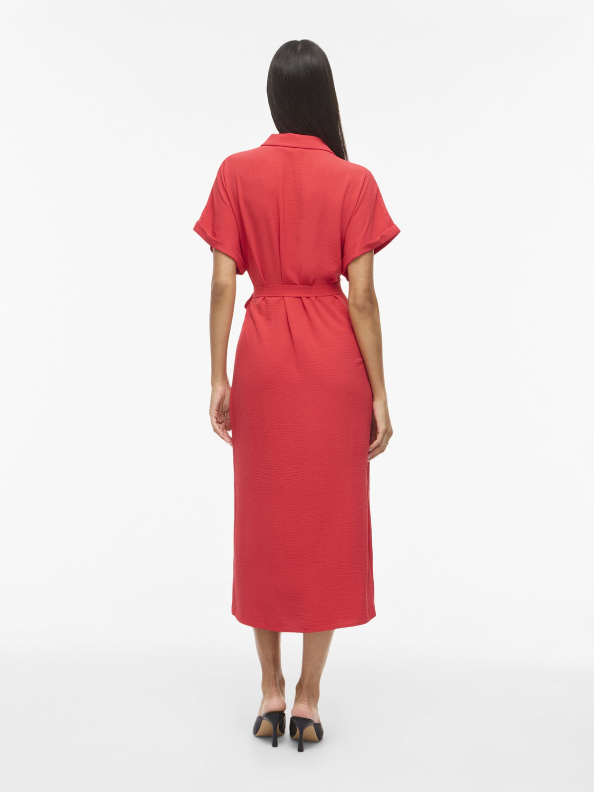 Vila | Jurk Jaylo hibiscus