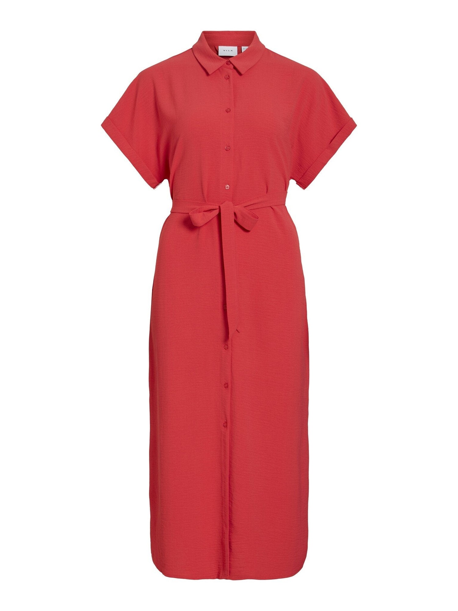 Vila | Jurk Jaylo hibiscus