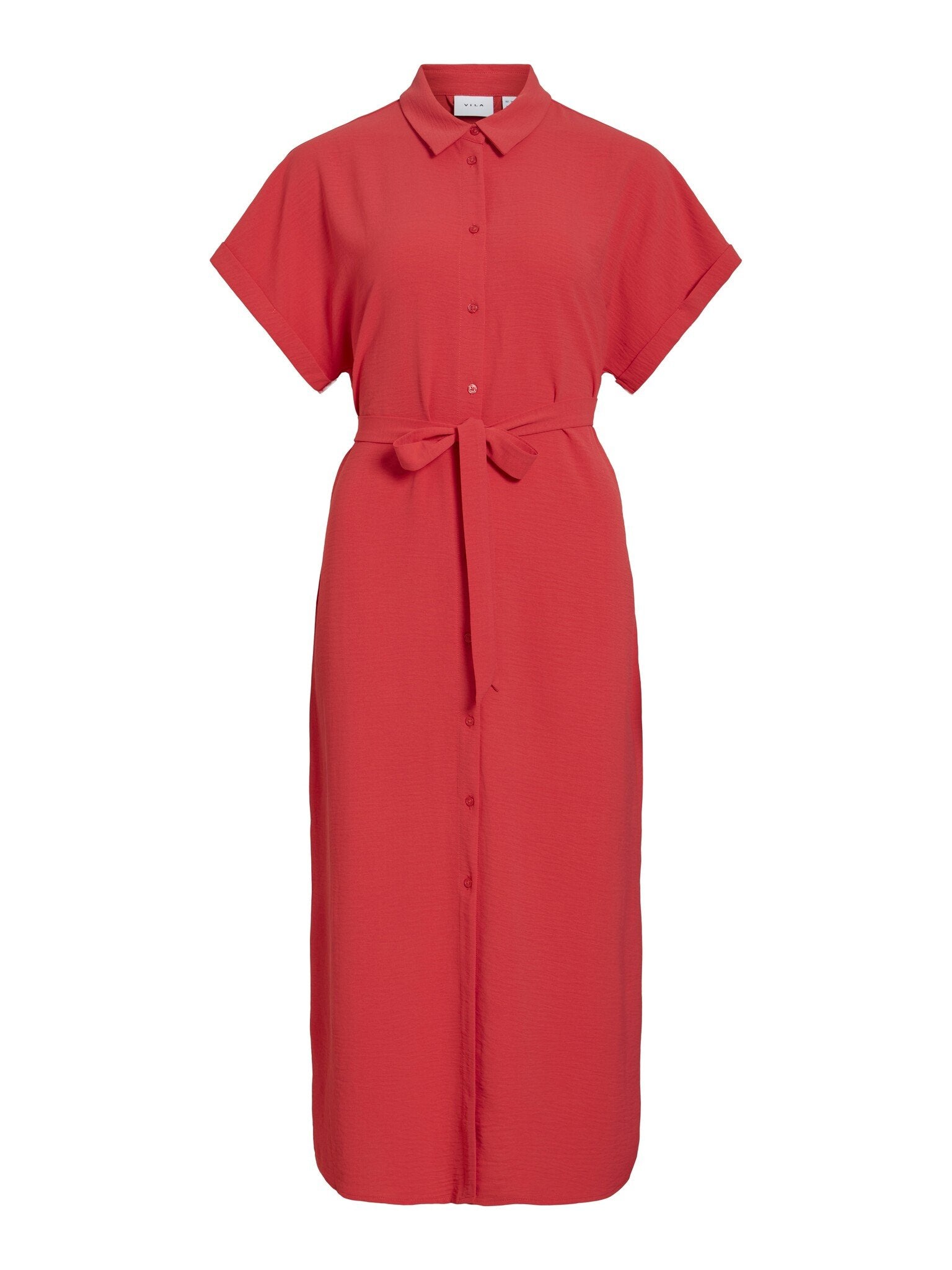 Vila | Jurk Jaylo hibiscus
