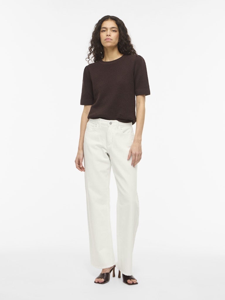 Vila | Jeans wide Palma snow white