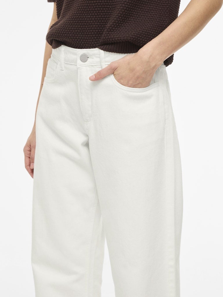 Vila | Jeans wide Palma snow white