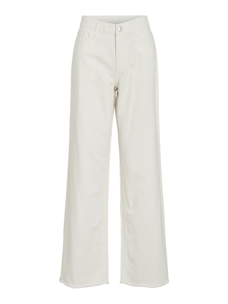 Vila | Jeans wide Palma snow white