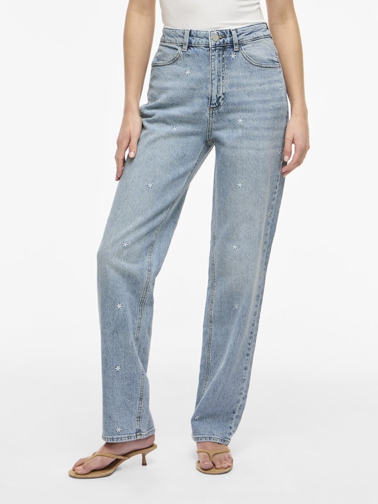 Vila | Jeans Kelly straight light blue
