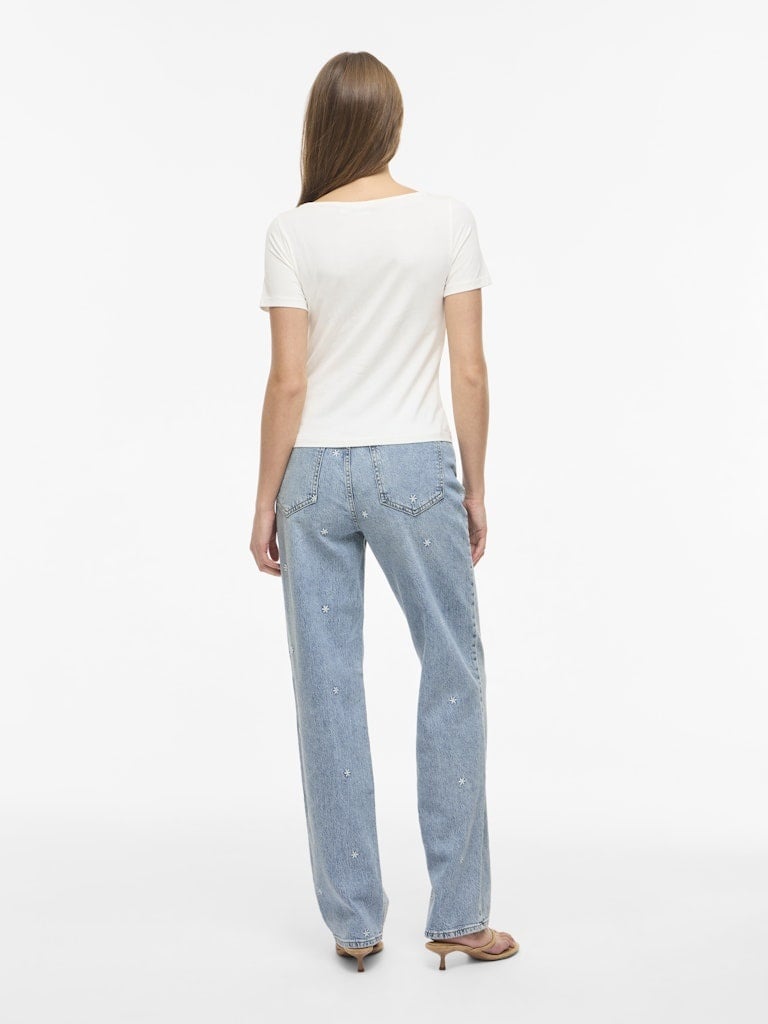 Vila | Jeans Kelly straight light blue