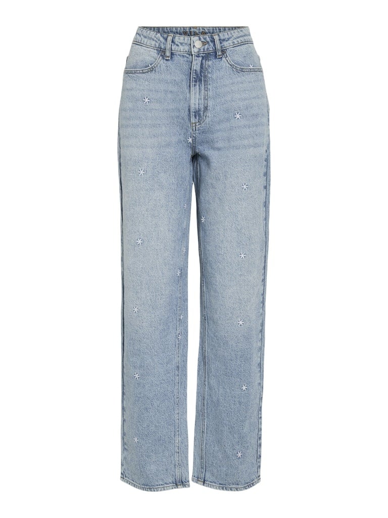 Vila | Jeans Kelly straight light blue