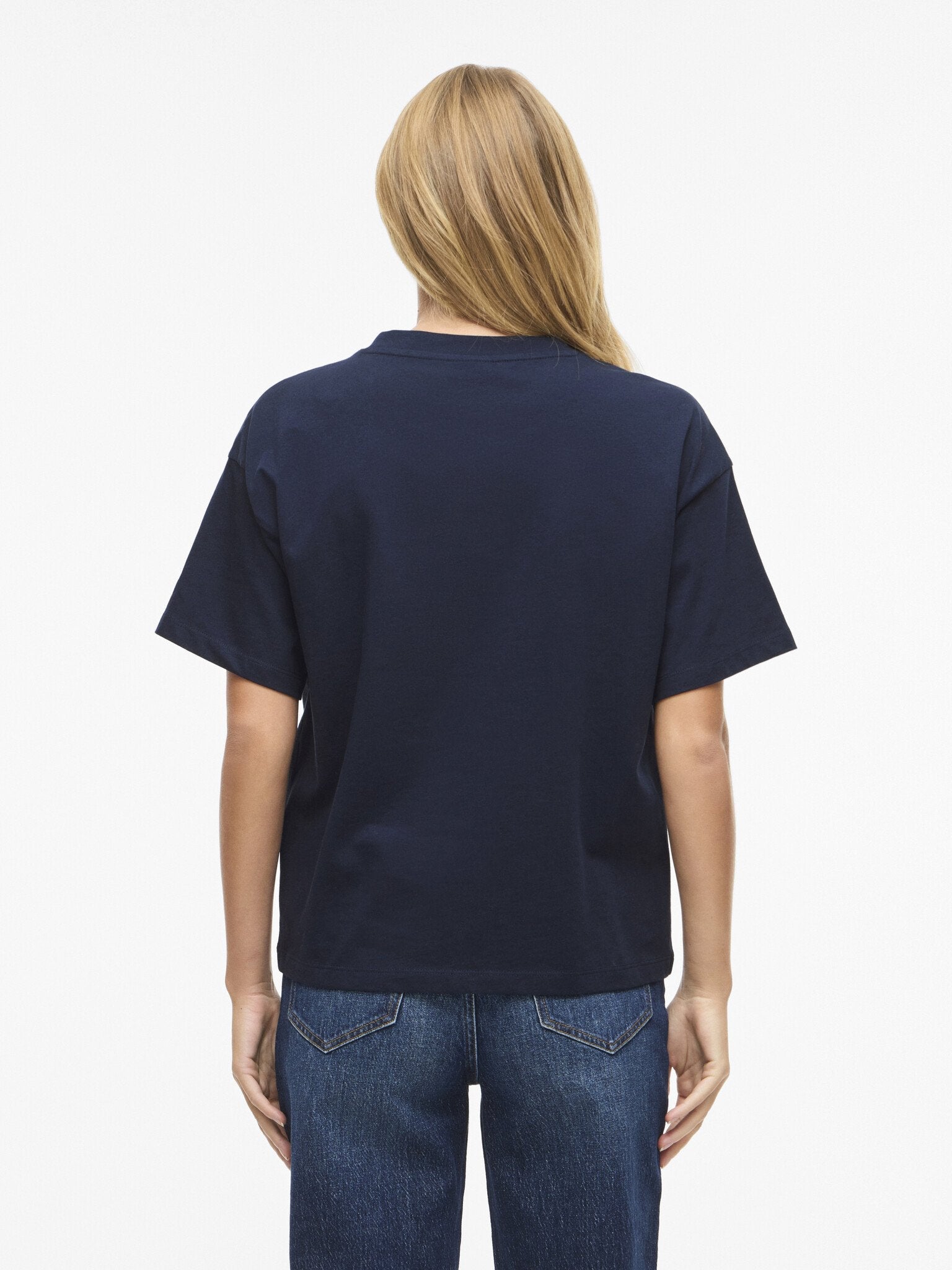 Vila | T-shirt Monie navy