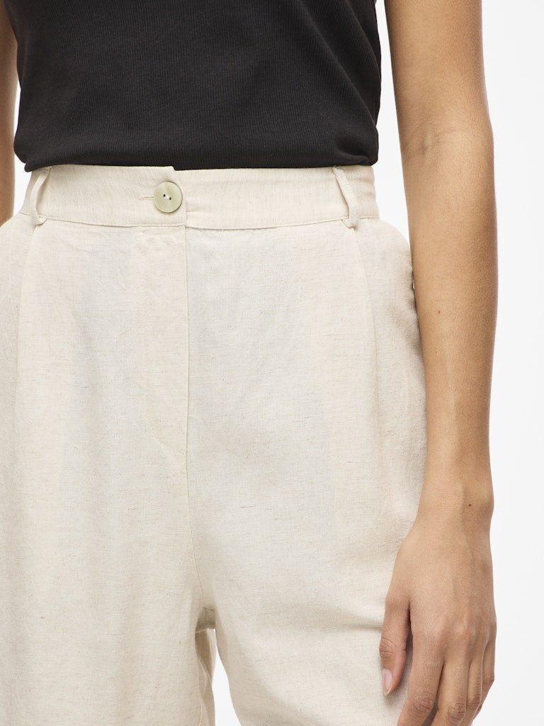 Vila | Bermuda short Prisilla naturel NOOS