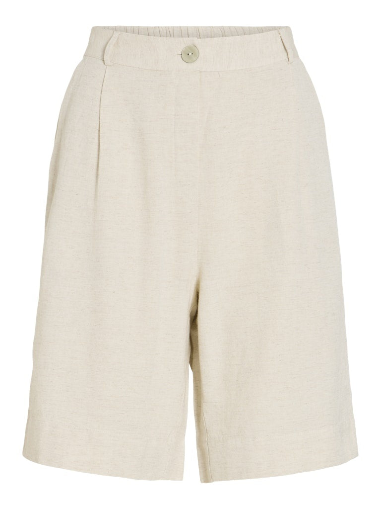 Vila | Bermuda short Prisilla naturel NOOS