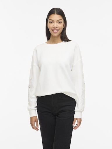 Vila | Sweater Siffi wit
