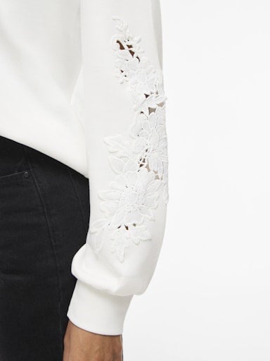Vila | Sweater Siffi wit