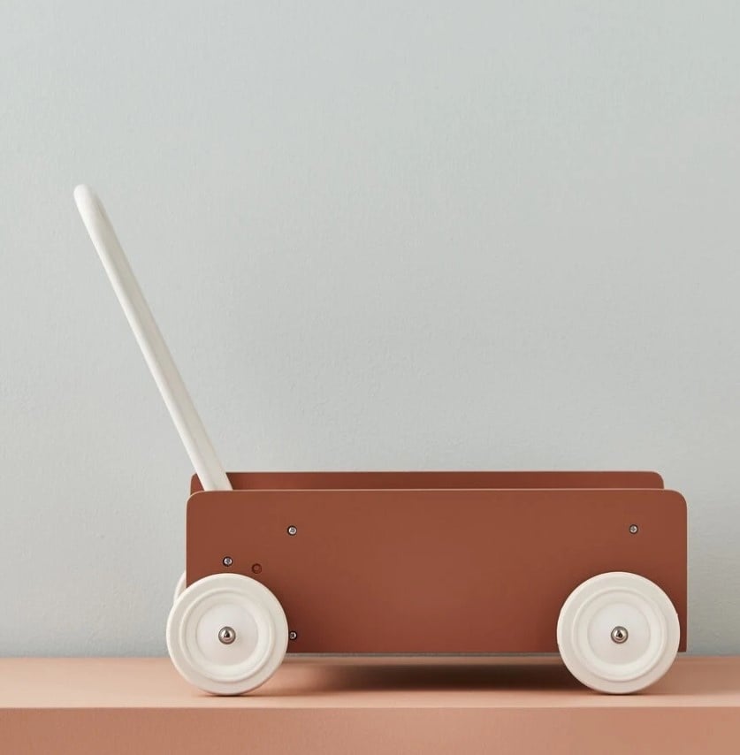 KidsConcept | Wandelwagentje donker abrikoos