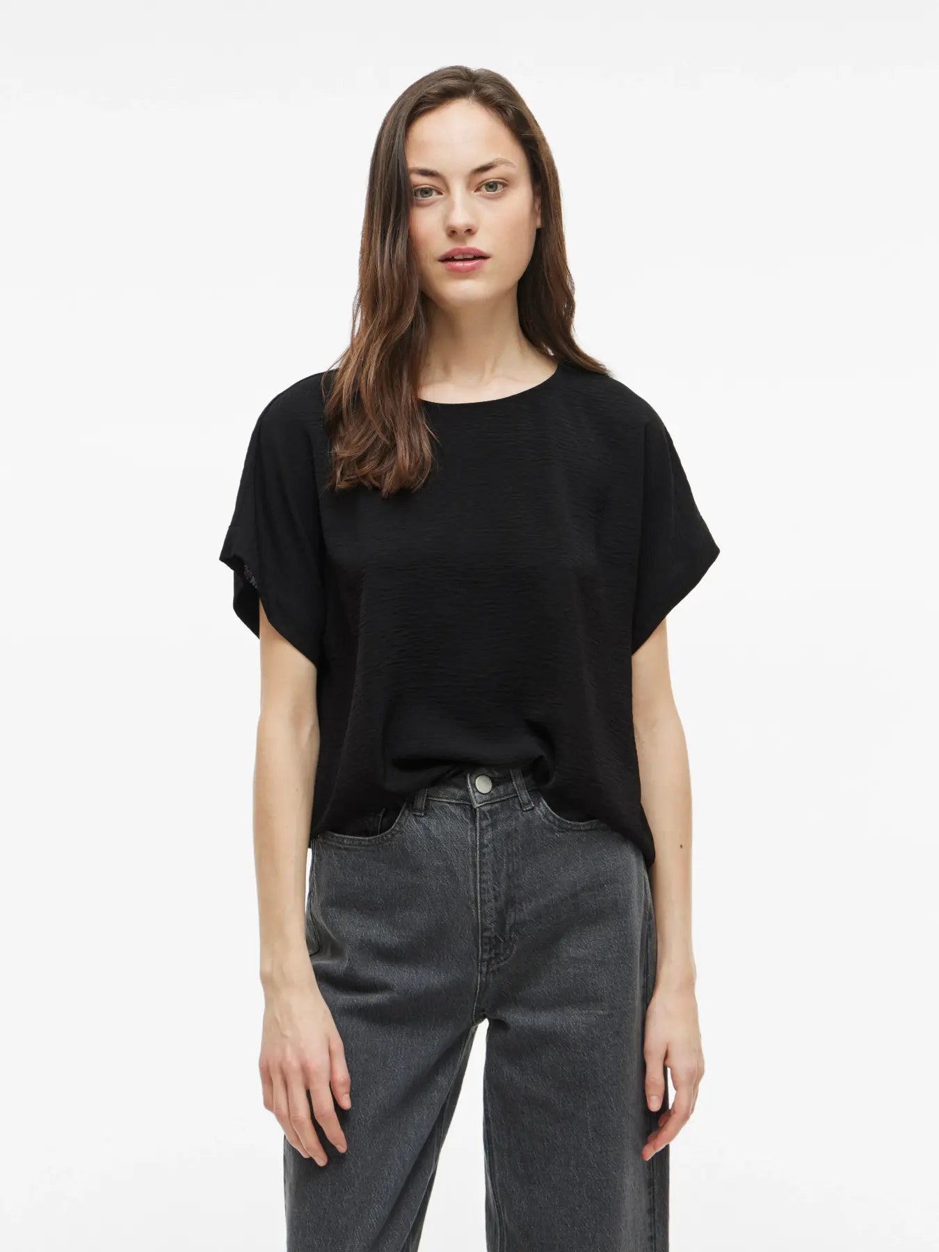 Vila | Top Josa black beauty NOOS