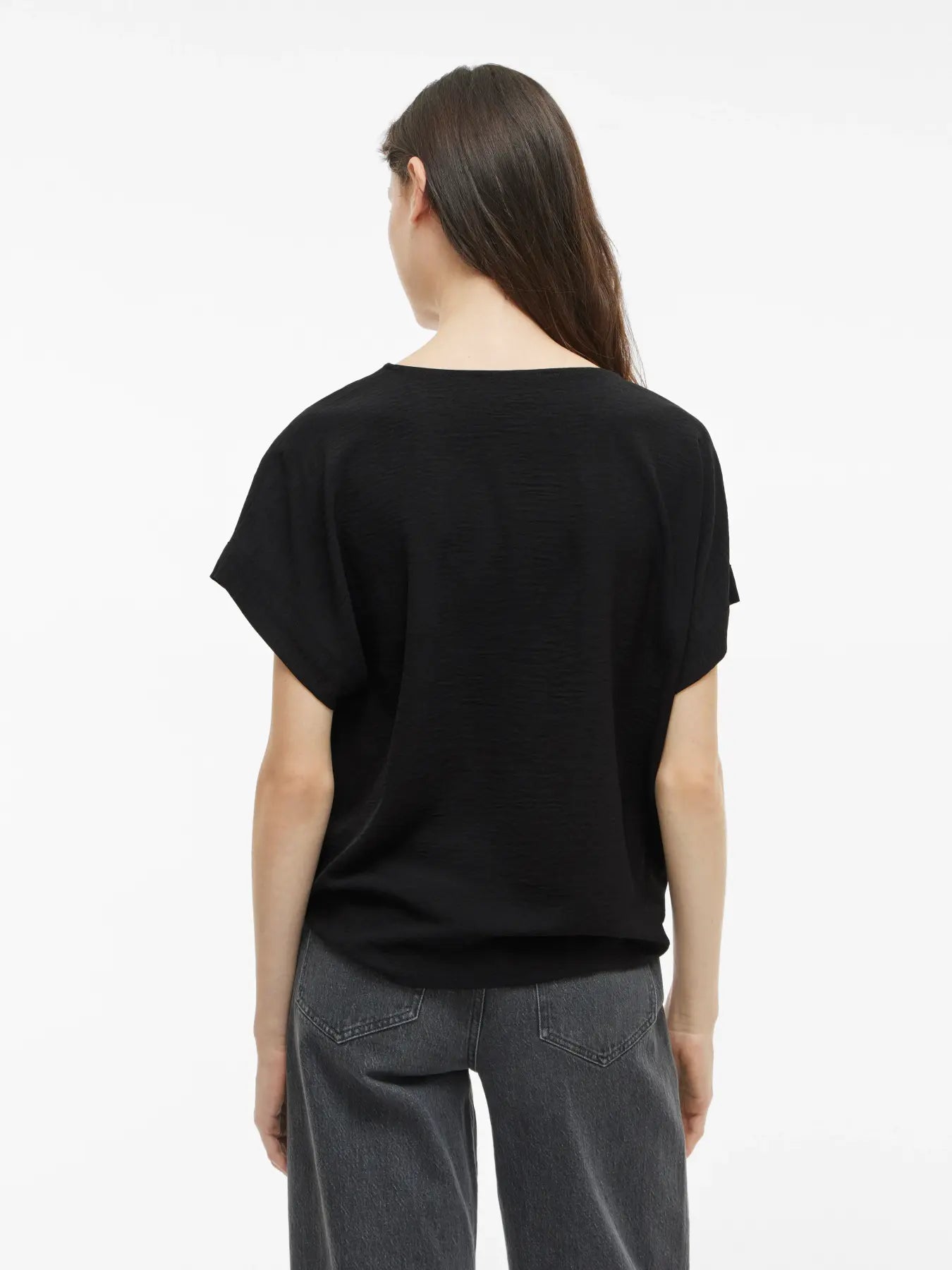 Vila | Top Josa black beauty NOOS