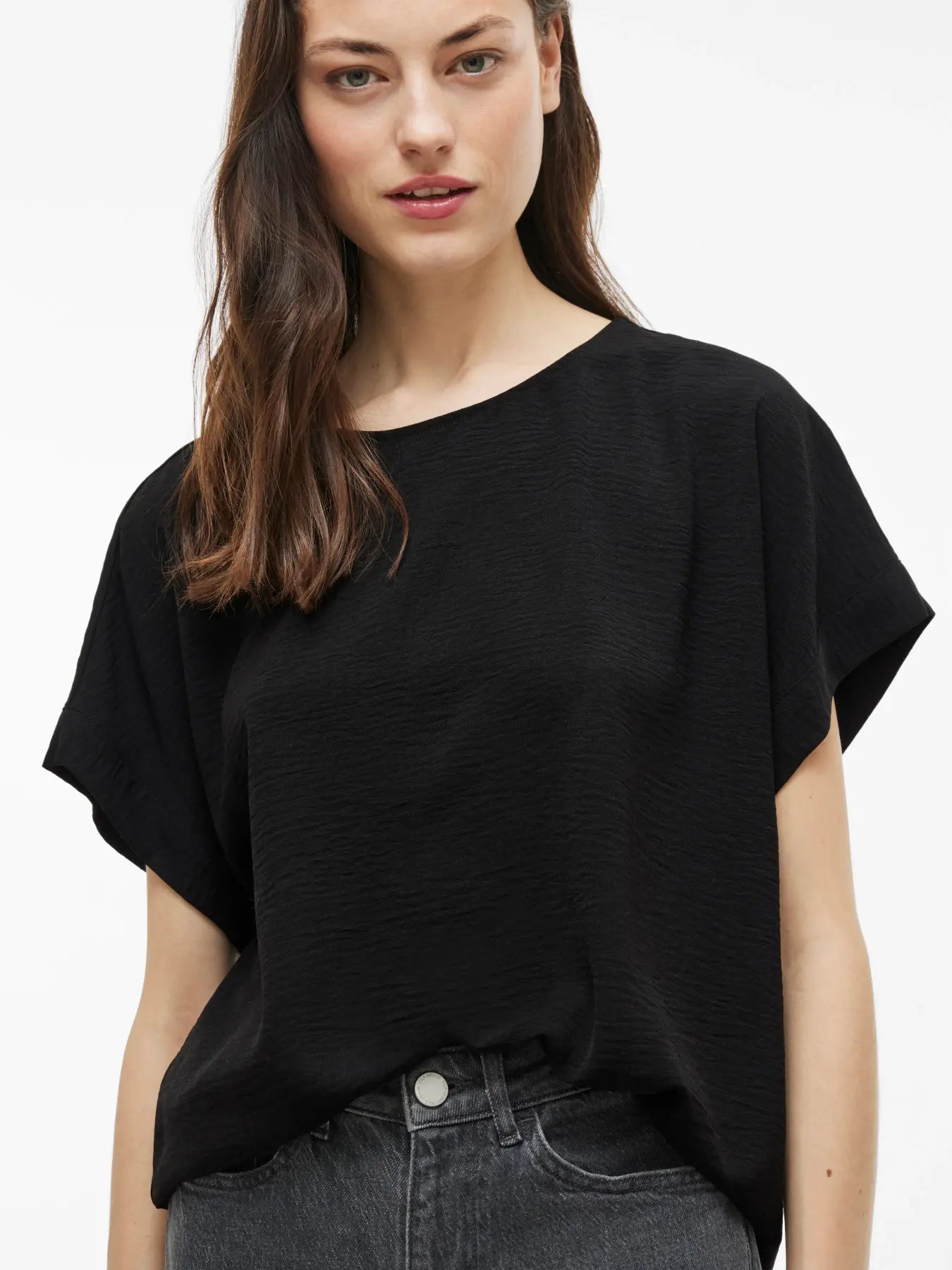 Vila | Top Josa black beauty NOOS