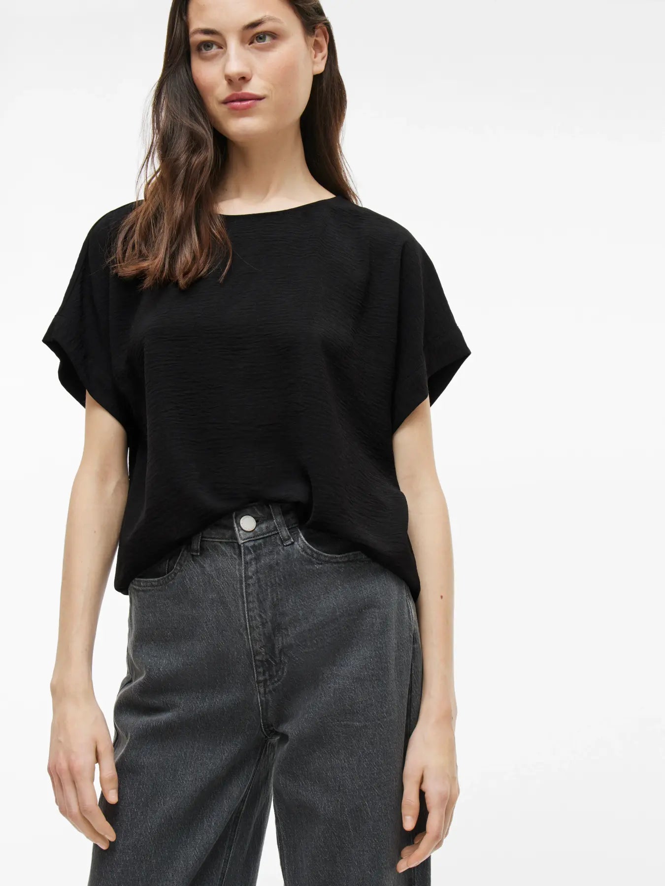 Vila | Top Josa black beauty NOOS