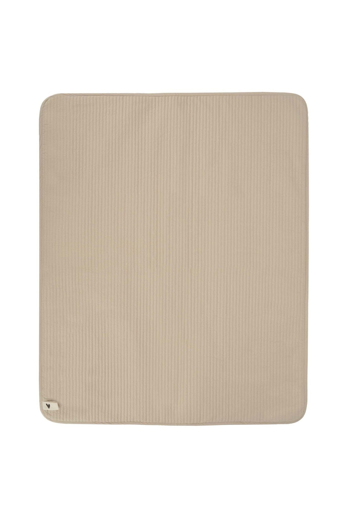 Zusss | Deken met stiksels 80x100cm leem