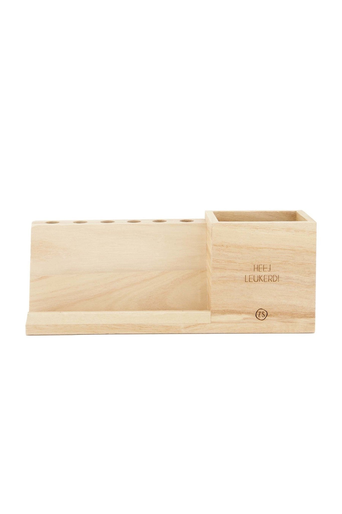 Zusss | Houten bureau origanizer heej leukerd