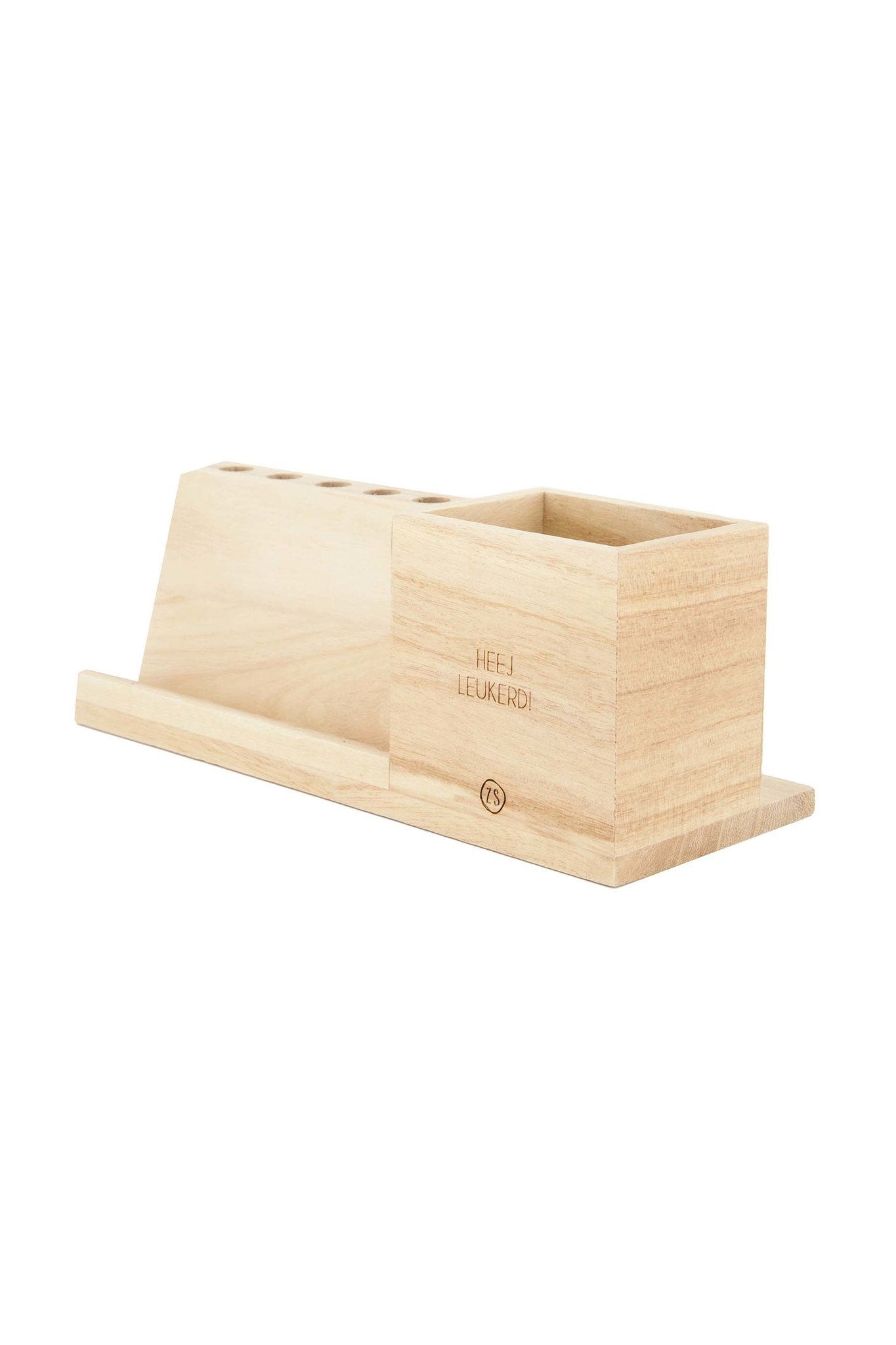 Zusss | Houten bureau origanizer heej leukerd