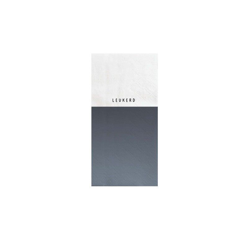 Zusss | Servetten leukerd donkerblauw/wit