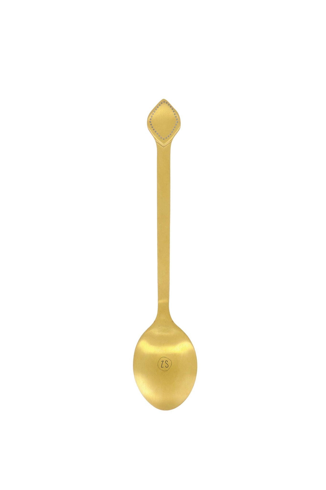 Zusss | Set van 4 lepeltjes goud