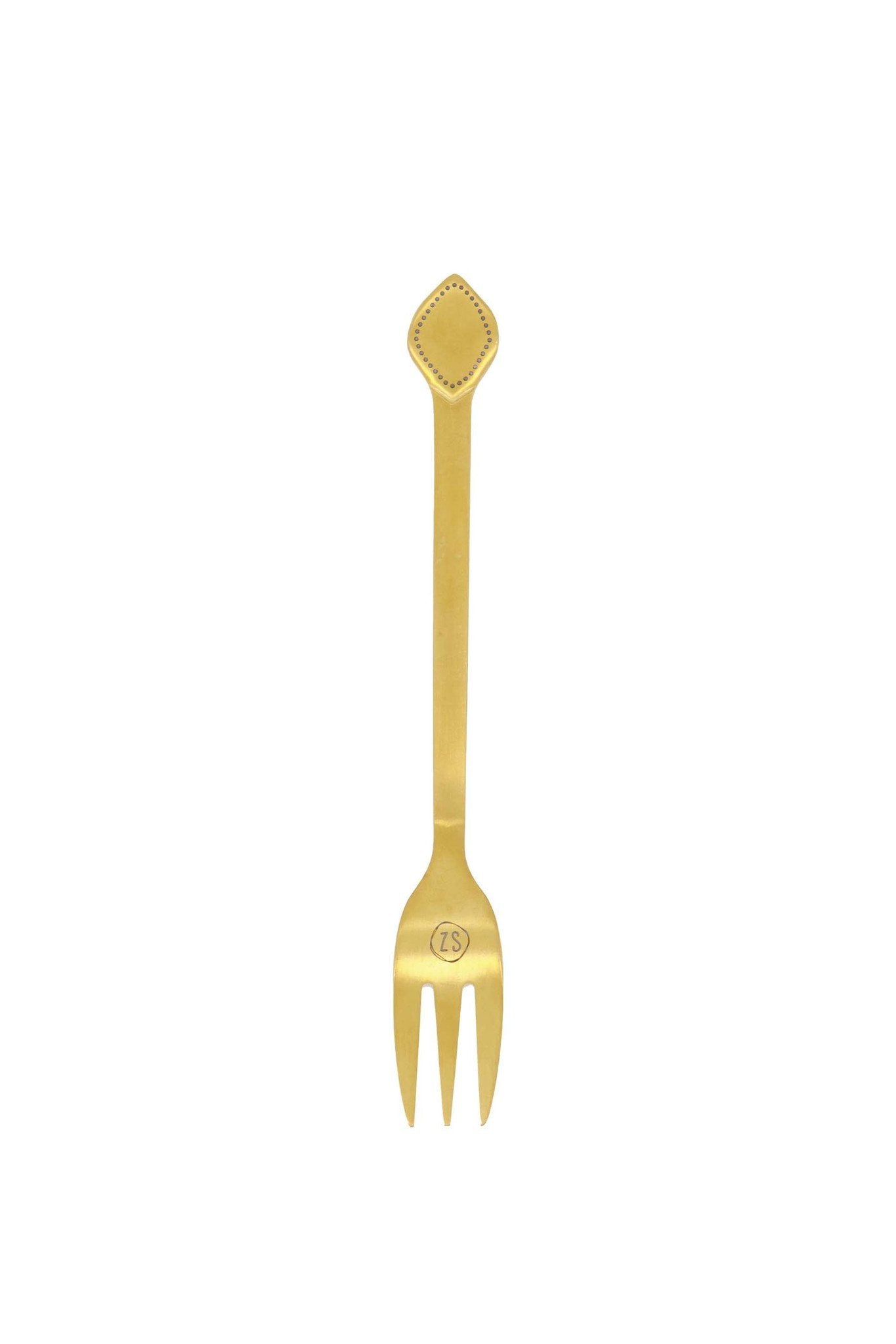 Zusss | Set van 4 vorkjes goud