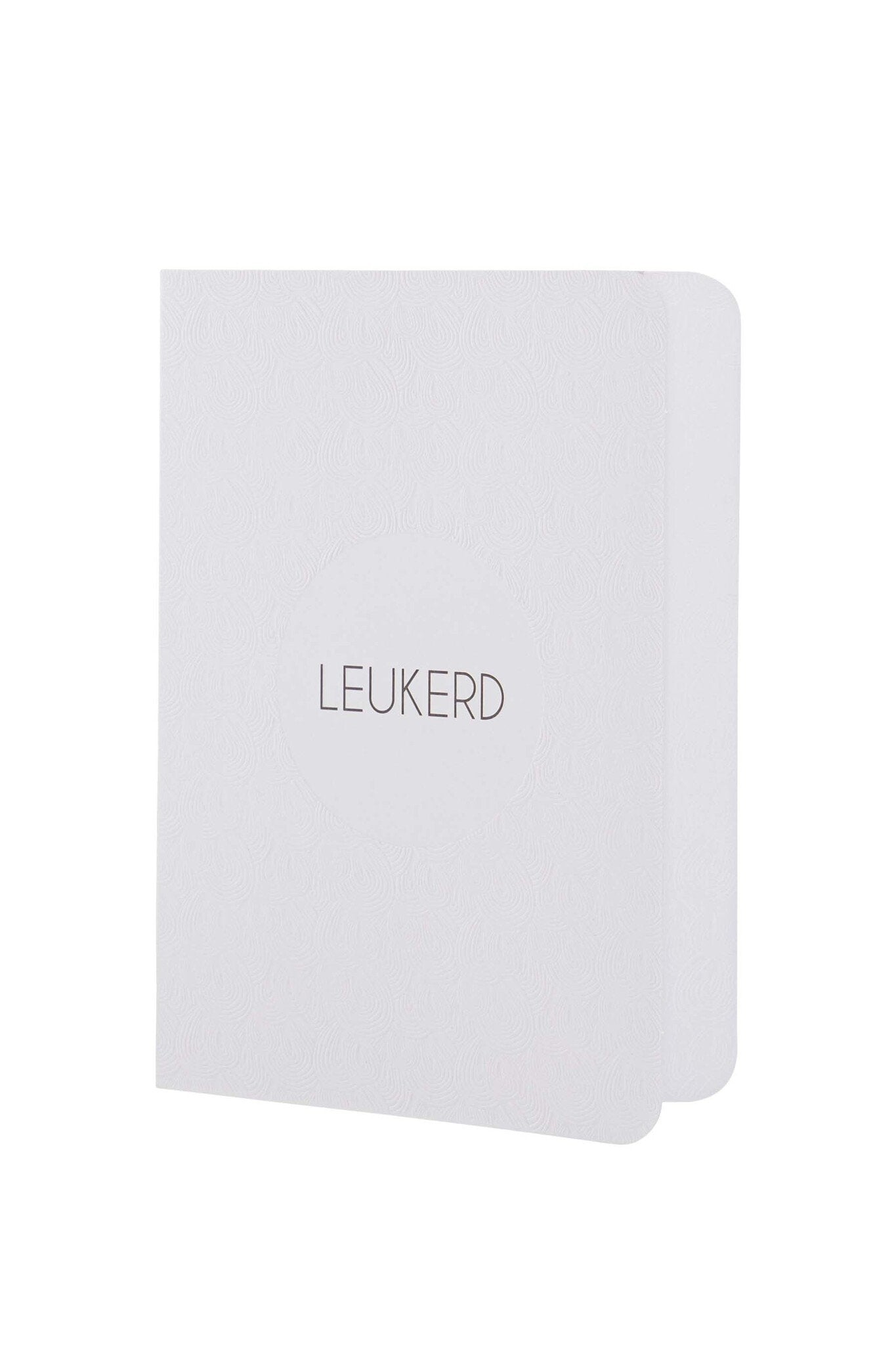Zusss | Wenskaart leukerd lusjes reliëf wit